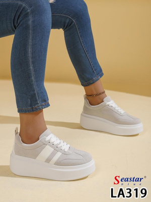 Buty sportowe damskie 7ALA319.GREY (36/41,12par)