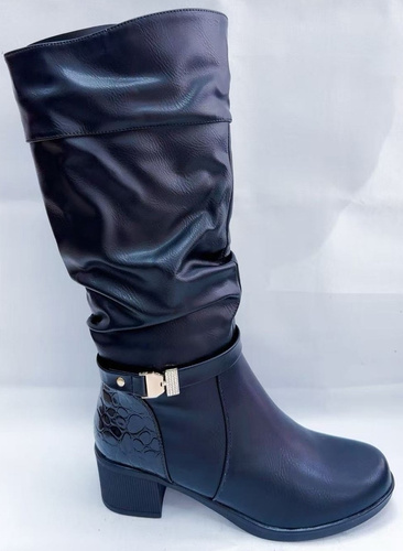 Kozaki damskie LT6566.BLACK (36/41,12par)