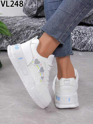 Buty sportowe damskie VL248.WHITE (36/41,12par)