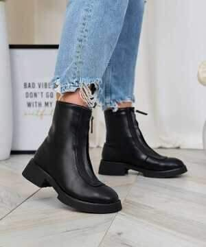 Botki damskie ocieplane 7781.BLACK (36/41,12par)