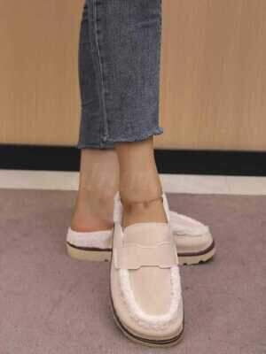 Klapki damskie  7ALL341.BEIGE  (36/41,12par)
