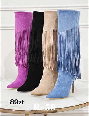 Kozaki damskie  7AH-59.KOLORDOWYBORU  (36/41,12par)