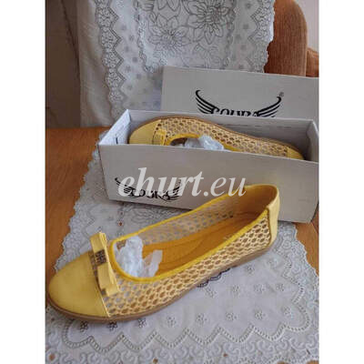 Balerinki damskie 7A1378.YELLOW (36/41,12par)