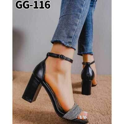 Sandały damskie  7AGG116.BLACK (36/41,12par)