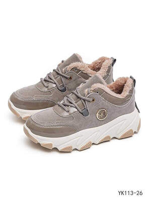 Buty sportowe damskie YK113-26.GREY (36/41,12par)