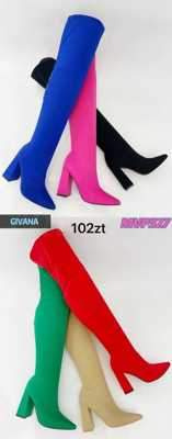 Kozaki damskie 7AMVP327.KOLORDOWYBORU (36/41,12par)