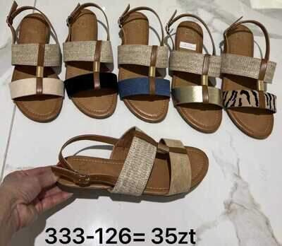 Sandały damskie 7A333-126.KOLORDOWYBORU (36/41,12par)