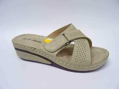 Klapki damskie 7AQ3151.BEIGE (36/41,12par)