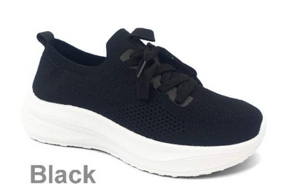 Buty sportowe damskie G25-2.BLACK (36/41,12par)