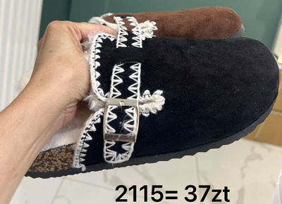 Klapki damskie 2115.KOLORDOWYBORU (36/41,12par)