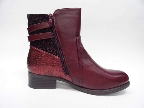 Botki damskie 7A37938C-4.RED Ocieplane (36/42,12par)