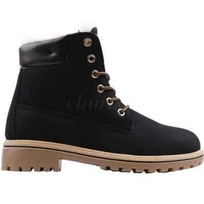 Trzewiki damskie B167-19.BLACK/BROWN (37/41,8par)