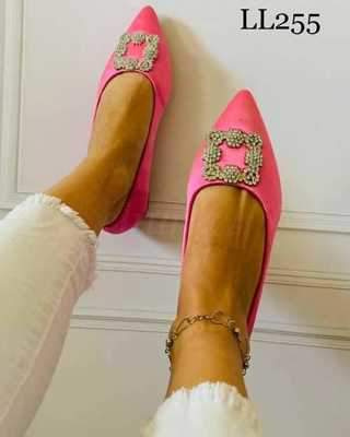 Balerinki damskie 7ALL255.FUSHIA (36/41,12par)