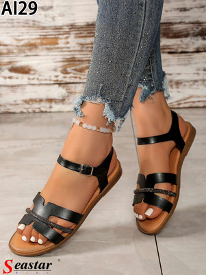 Sandały damskie AI29.BLACK (36/41,12par)