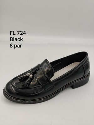 Półbuty damskie 7AFL724.BLACK (36/41,8par)