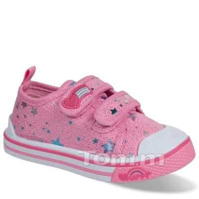 Trampki dziewczęce 1AT10550-B.PINK (20/25,8par)