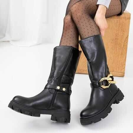 Kozaki damskie RQ2651-1.BLACK (36/41,12par)