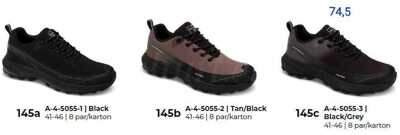 Buty sportowe męskie 9AA4-5055.KOLORDOWYBORU (41/46,8par)