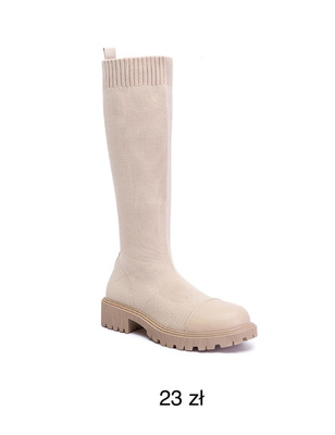 Kozaki damskie HQ316.BEIGE (36/41,12par)