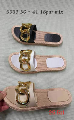 Klapki damskie 7A3303.MIX (36/41,18par)