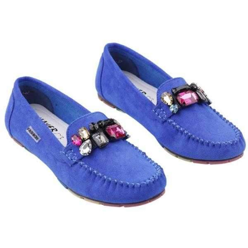 Balerinki damskie MH14-13.BLUE (36/41,12par)