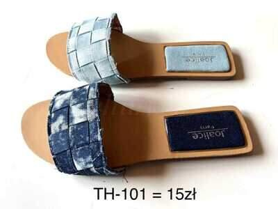 Klapki damskie 7ATH-101.KOLORDOWYBORU (36/41,12par)