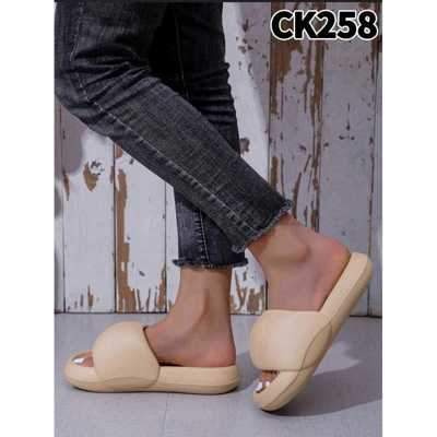 Klapki damskie 7ACK258.KHAKI (36/41,12par)