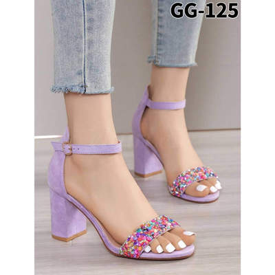 Sandały damskie  7AGG125.PURPLE (36/41,12par)