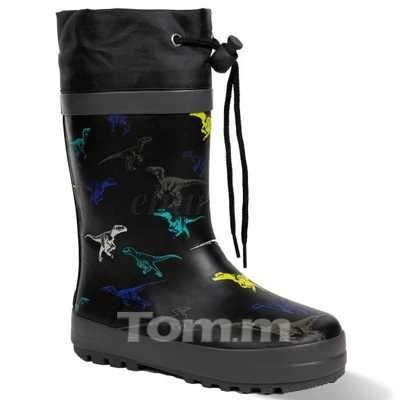 Kalosze chłopięce 5AT10587-B.BLACK (25/30,8par)