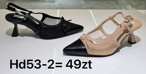 Sandały damskie HD53-2.KOLORDOWYBORU (36/41,12par)