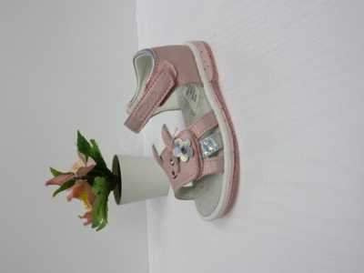 Sandały dziewczęce 1AA286.PINK (20/25,12par)