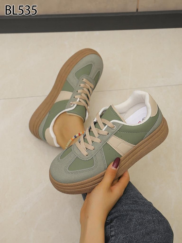 Buty sportowe damskie 7ABL535.GREEN (36/41,12par)