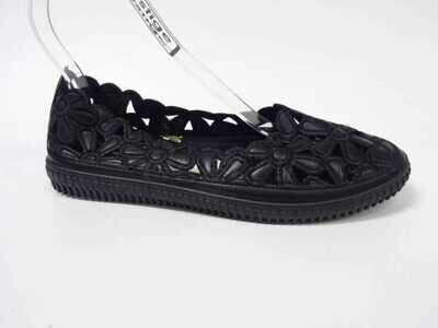 Balerinki damskie 7A11041-21.ALLBLACK (36/41,12par)