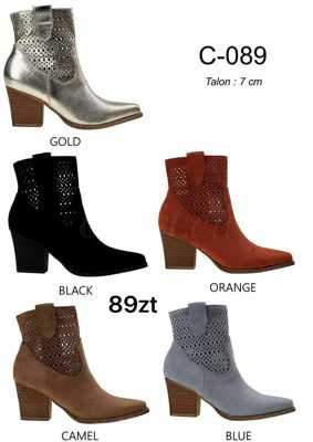 Botki damskie 7AC-089.KOLORDOWYBORU (36/41,12par)