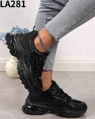 Buty sportowe damskie 7ALA281.BLACK (36/41,12par)