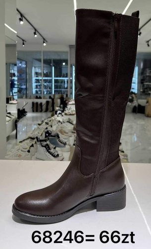 Kozaki damskie 7A68246.BROWN (36/41,12par)