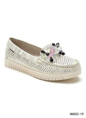 Balerinki damskie 7AHH502-19.LT.SILVER  (36/41,12par)