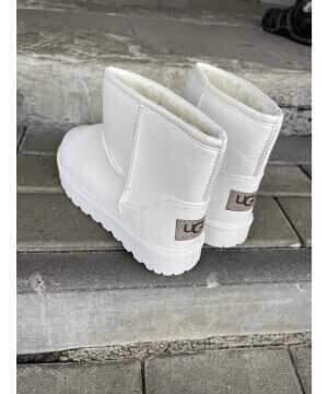 Botki damskie ocieplane 7ALT260.WHITE (36/41,12par)
