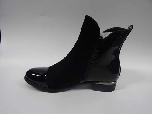 Botki damskie ocieplane 7ABL-53.BLACK (36/41,12par)