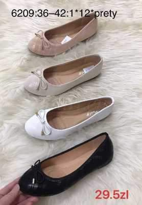Balerinki damskie 7A6209.KOLORDOWYBORU (36/42,12par)