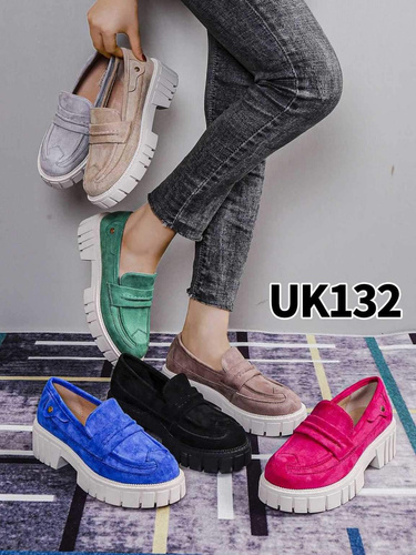 Półbuty damskie  UK132.PEACH  (36/41,12par)