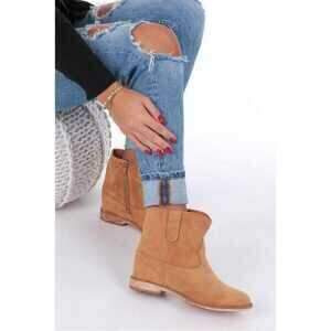 Botki damskie 7AA3725-32.CAMEL (36/41,12par)