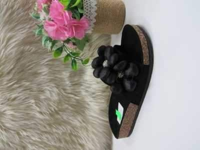 Klapki damskie 7ABJ-651.BLACK (36/41,12par)