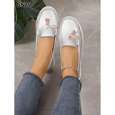 Balerinki damskie GS75.SILVER (36/41,12par)