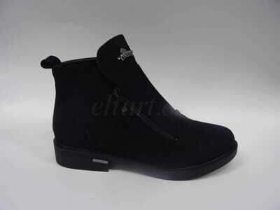 Botki damskie ocieplane 7A951-9C.BLACK (37/41,12par)