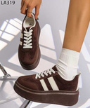 Buty sportowe damskie 7ALA319.BROWN (36/41,12par)
