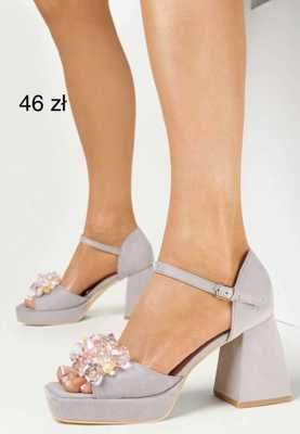 Sandały damskie 7AH07.GREY (36/41,12par)