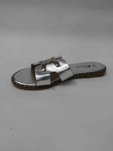 Klapki damskie 7ACB2130-10.SILVER (36/41,12par)