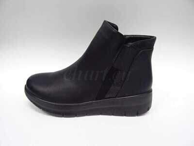 Botki damskie 7A57551D-1.BLACK Ocieplane (38/43,12par)