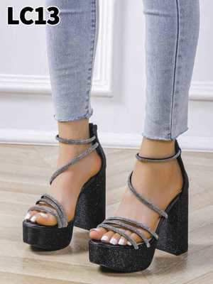 Sandały damskie 7ALC13.BLACK (36/41,12par)